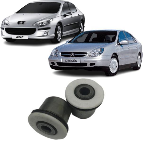 Par Bucha Bandeja Dianteira Citroen C5 Peugeot 407 Original