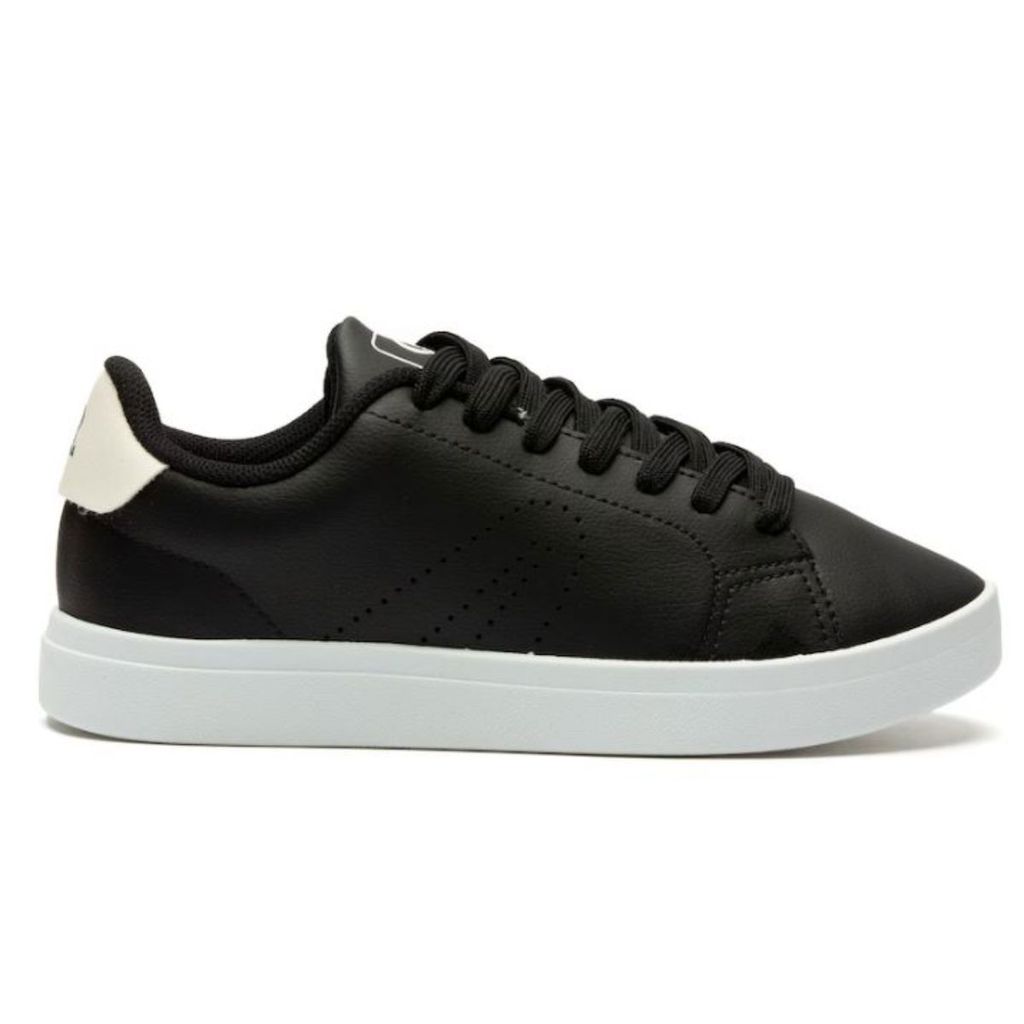 Tênis Casual Urbano Rainha Empire Conforto Preto Branco Unissex