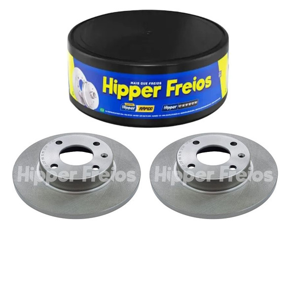 Par Disco Freio Solido Prisma 1.0 2009 ate 2012 em Oferta na Shopee