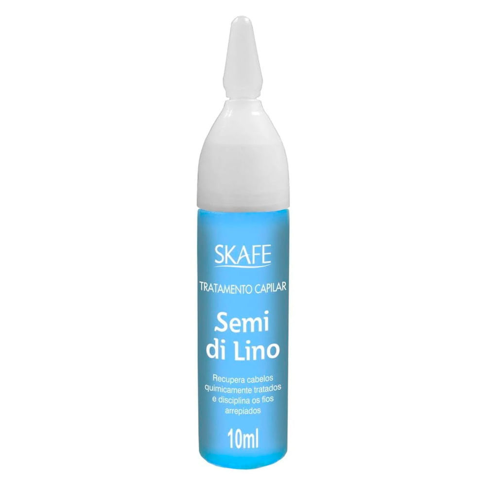 Ampola de Tratamento Skafe Semi Di Lino 10ml