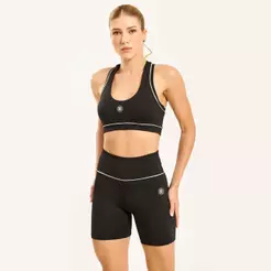 Short Extend Preto Poliamida