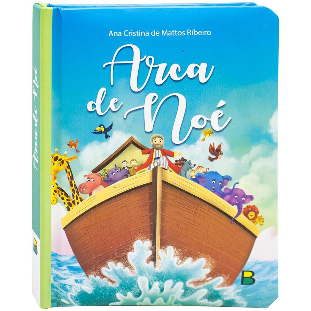Meu Livro Fofinho Bíblicos | Arca de Noé | Capa Dura Almofadada
