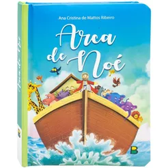 Meu Livro Fofinho Bíblicos | Arca de Noé | Capa Dura Almofadada