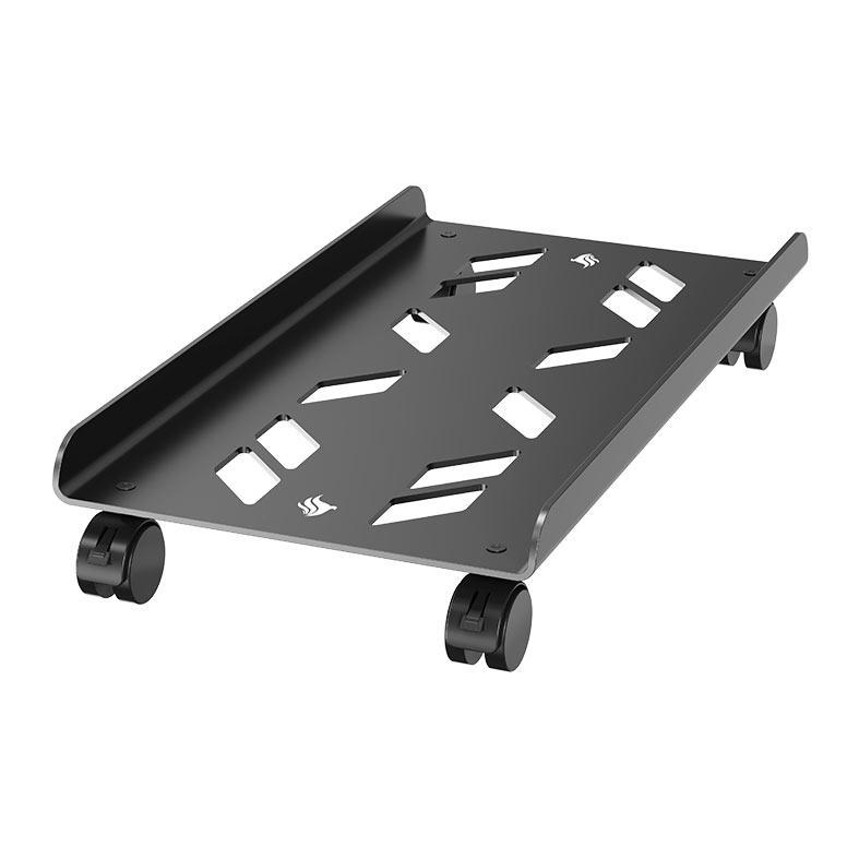 Suporte Para Gabinete Pichau KG90, Com Rodas, Preto, PCH-KG90-BL01