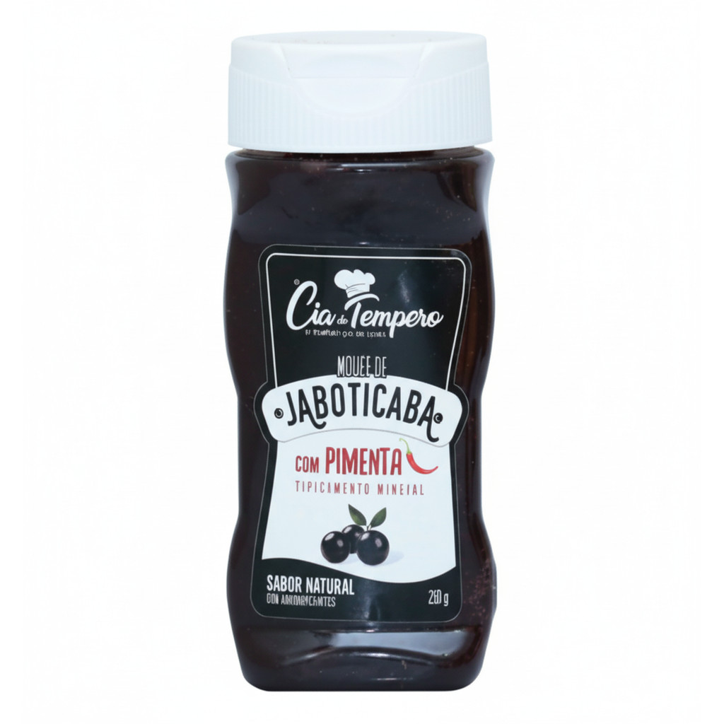 Molho Jabuticaba Com Pimenta 200ml  - CIA DO TEMPERO em Oferta na Shopee