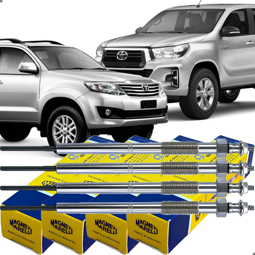 Vela Aquecedora Hilux 2.5 3.0 05/15 Jogo 4 Unidades