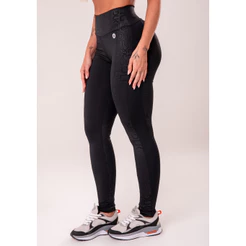 LEGGING FITNESS FEMININA COM RECORTES LOGOMANIA REFLECTIONS DLK