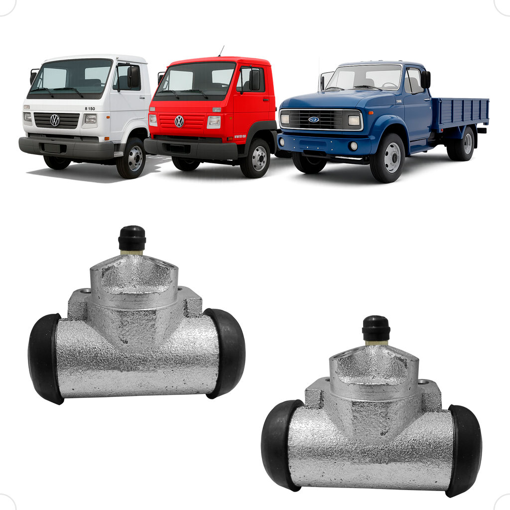 Par Cilindro Roda F4000 1999/2005 5.140 5.150 8.150 8.160 9.160 10.160 partir 2005/. Traseiro Dir/esq