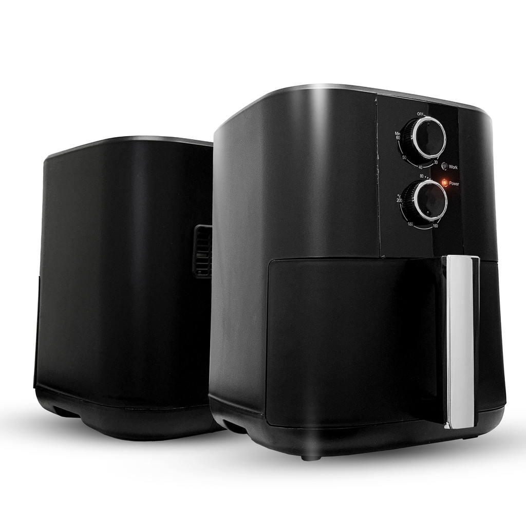 Air Fryer 3,7L Antiaderente Sem Óleo 1200w Ar Quente Fritadeira Grande Capacidade 1200w 110/220v