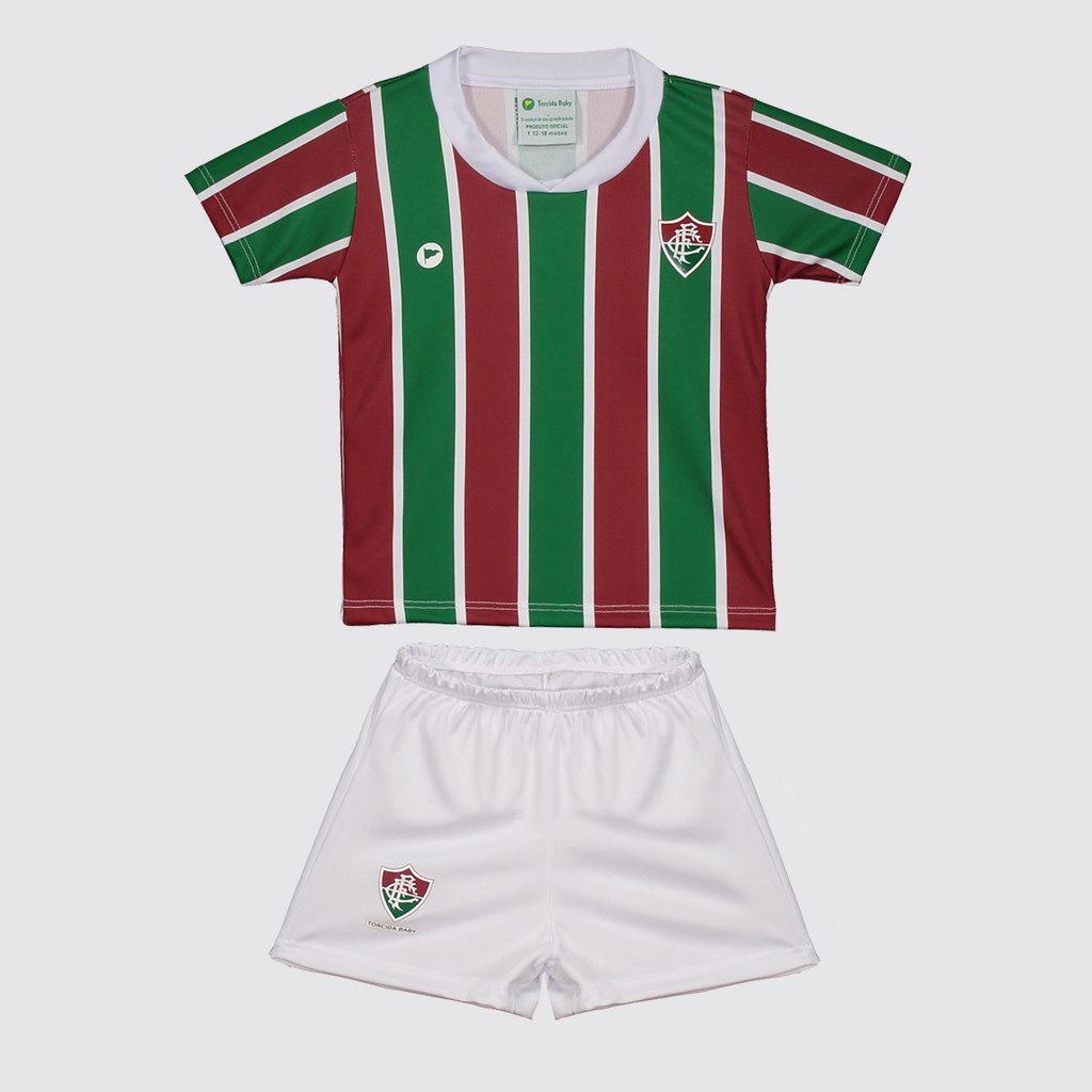 Mini Kit Infantil Fluminense em Oferta na Shopee