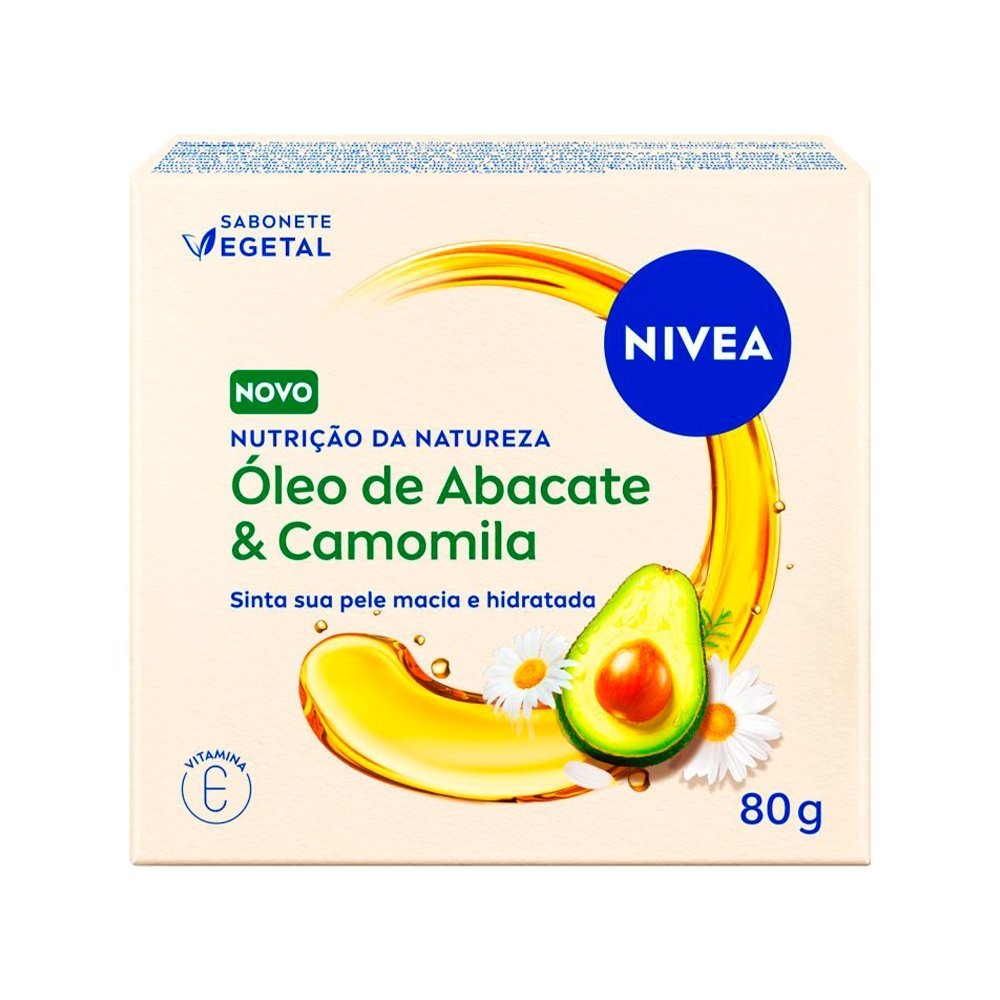 Sabonete Nivea Vegetal Manteiga de Abacate e Camomila 80g em Oferta na Shopee
