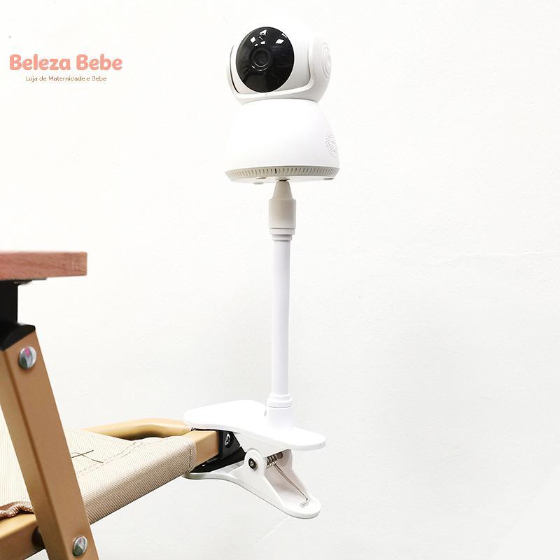 Belaeza Bebe Sem Perfuração Portátil Clipe Montagem Webcam Suporte Para Monitor De Bebê Câmera Titular Casa Flexível Tor
