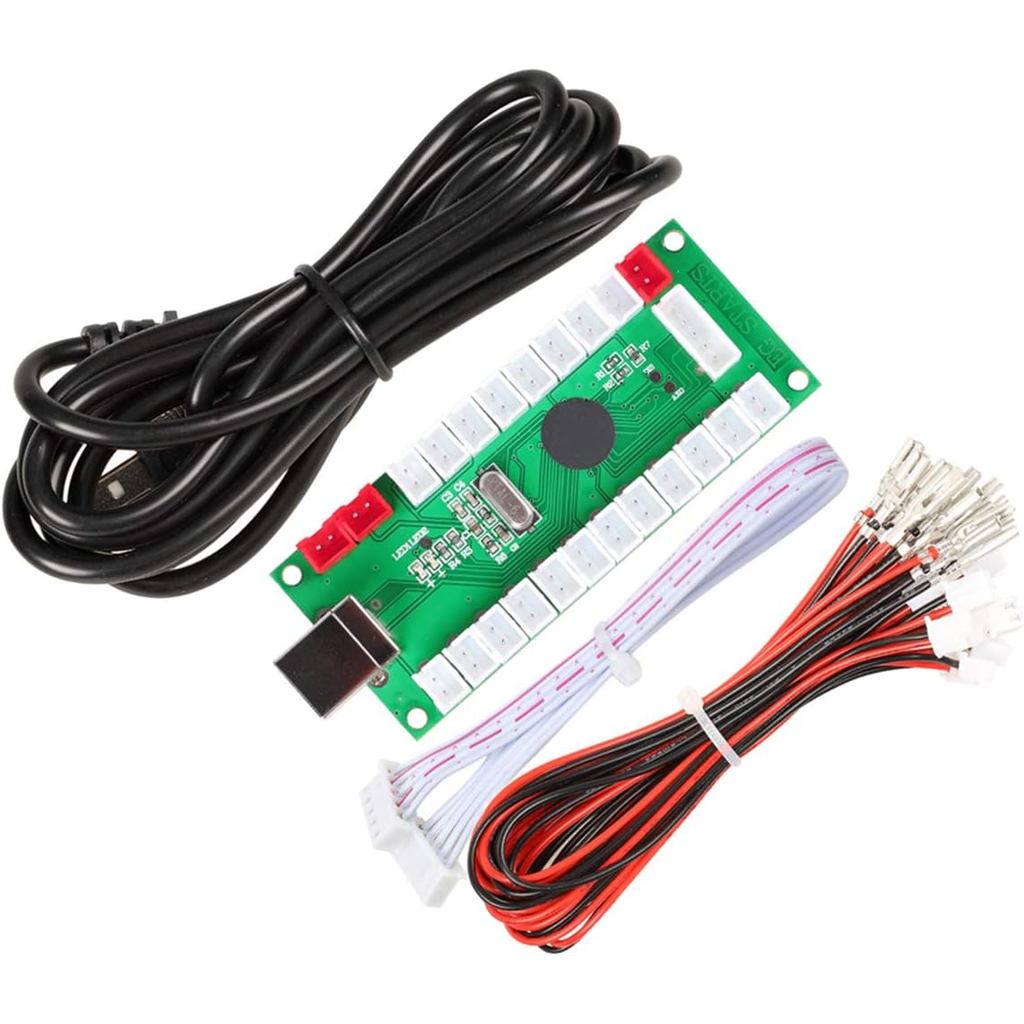 EG STARTS Zero Delay USB Encoder To PC Games Controllers For Arcade Joystick Sanwa DIY Kits Parts Mame Games (5Pin + 2.8