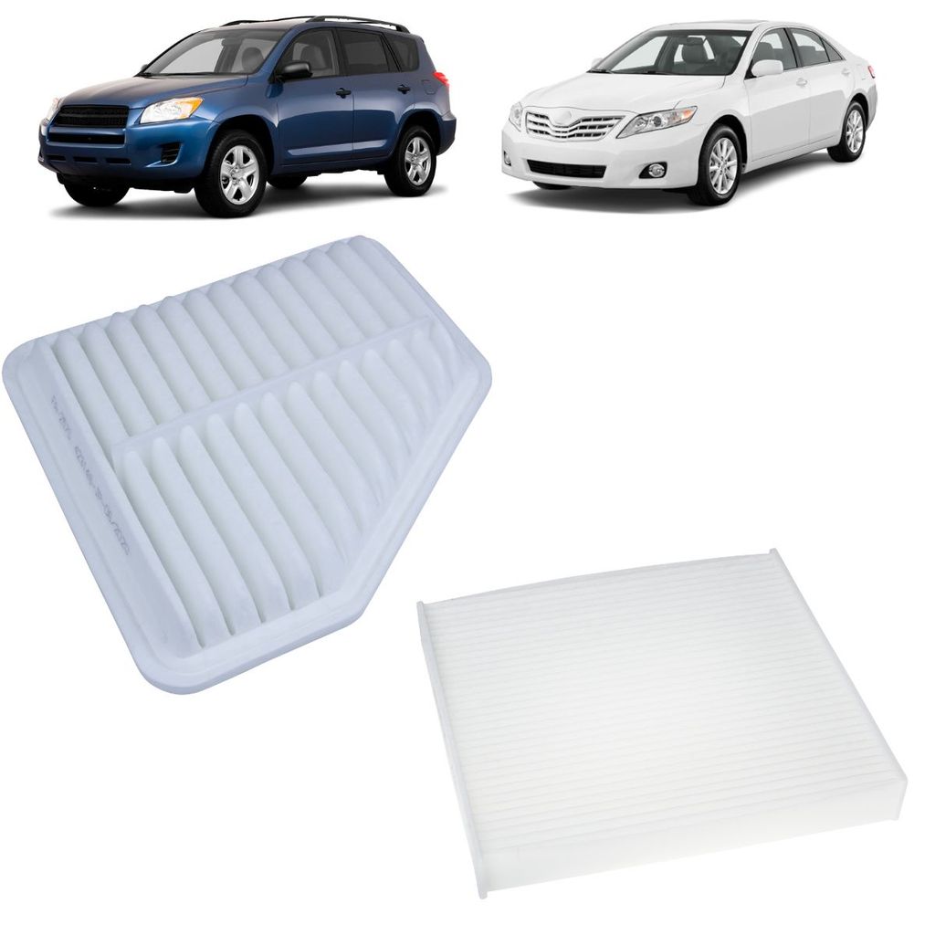 Kit Filtro Ar E Cabine Toyota Camry 3.5 2006 A 2011/ Rav4 2.4 2005 A 2012/ Venza 3.5 2008 A 2016