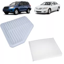 Kit Filtro Ar E Cabine Toyota Camry 3.5 2006 A 2011/ Rav4 2.4 2005 A 2012/ Venza 3.5 2008 A 2016