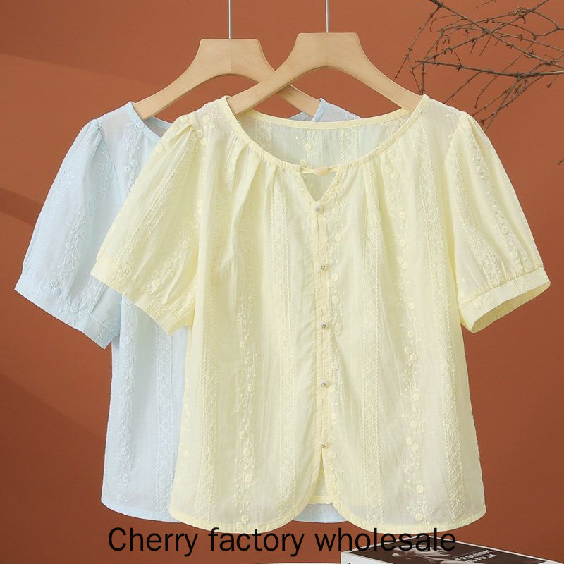 Moda feminina pequenas camisas de manga curta reduzindo a idade lindas blusas curtas femininas roupas femininas