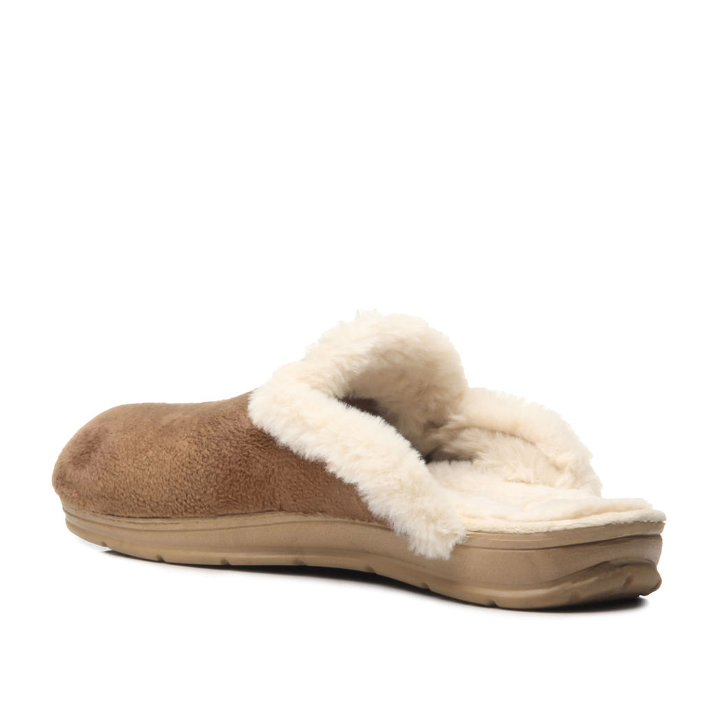 Pantufa Pegada Feminina em Tecido Terra 266005-02