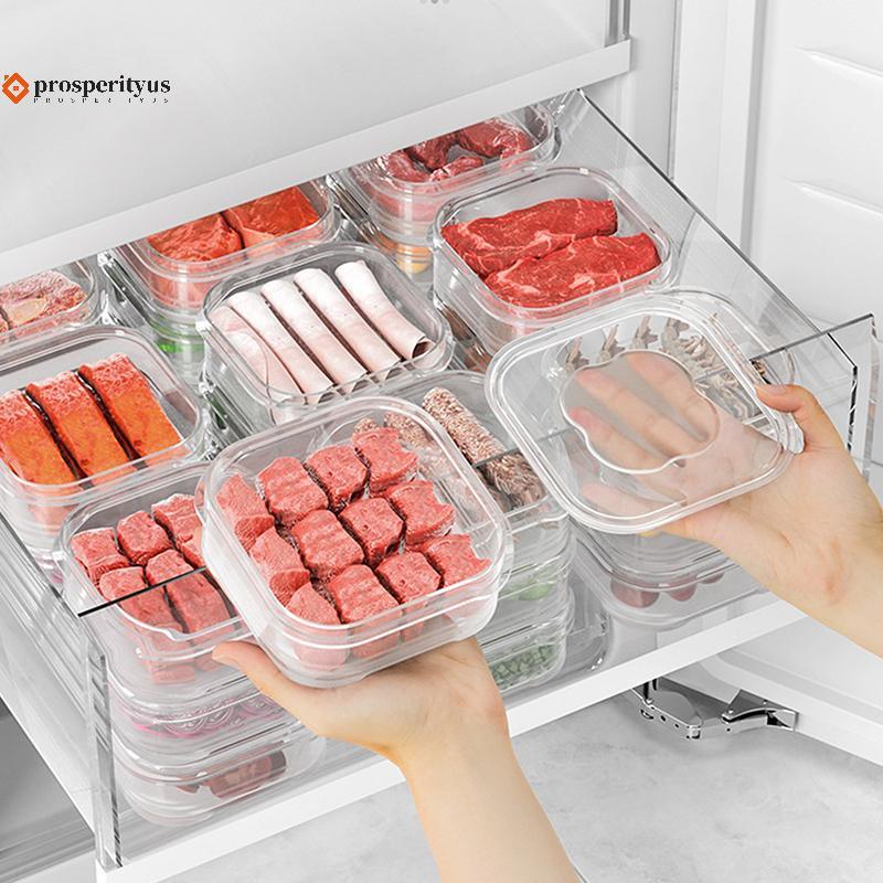 [PPTS] Recipientes De Armazenamento De Alimentos Para Geladeira , Selados De Cozinha , Caixa Fresca , Organizador