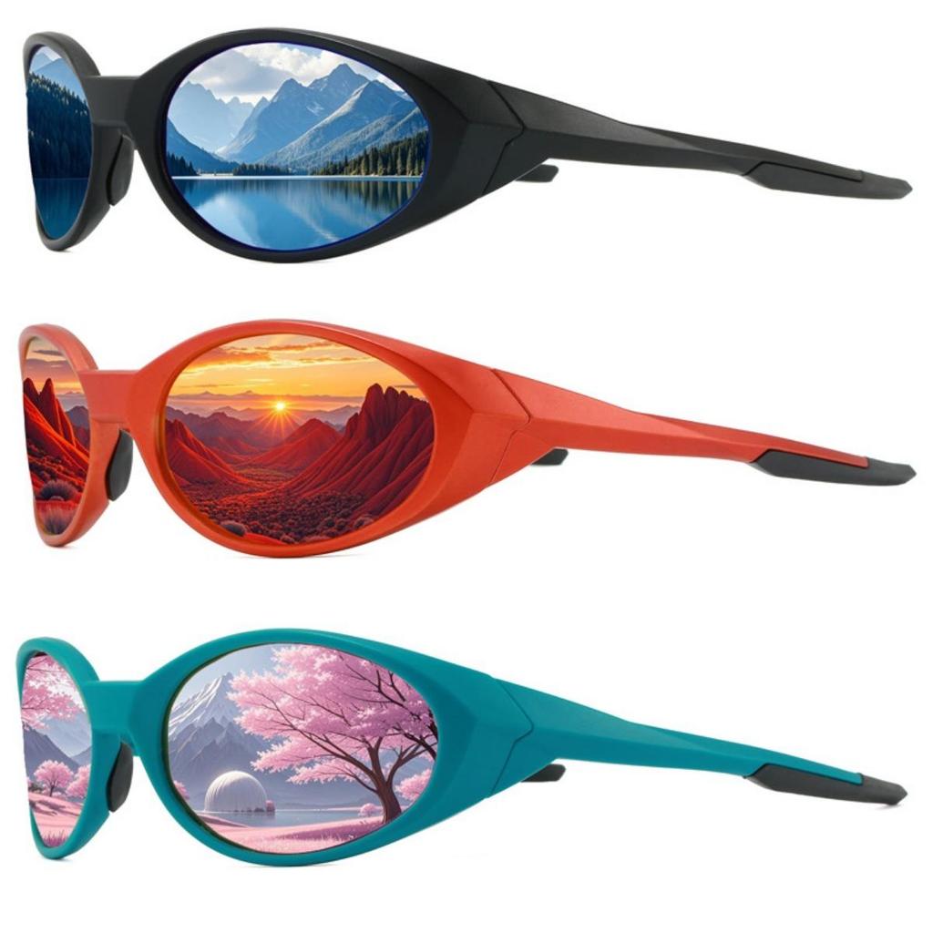 Óculos De Sol Polarizados UV400 Para Ciclismo Antirreflexo Esportes Ao Ar Livre Leves Homens E Mulheres Presente