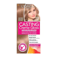 Tintura Creme Casting Creme Gloss L'oréal Louro Champagne 810 Kit