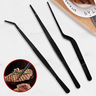 [Antiderrapante Confiável] Design de Cabo Longo [Ferramenta] Cozinha/Pinça/Utensílio