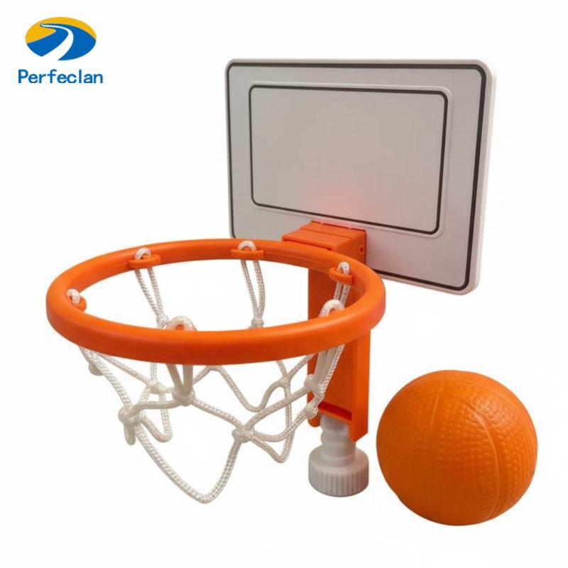 Perfeclan Mini Tabuleiro De Brinquedo De Basquete Portátil Clip-on Cesta Hoop Jogo Montado De Plástico Para Atividades I