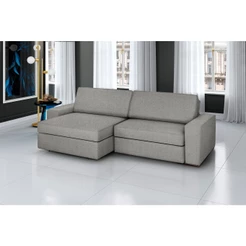 Sofá Retrátil e Reclinável 3 Lugares Linho Cosmos 200cm Cinza Cinza