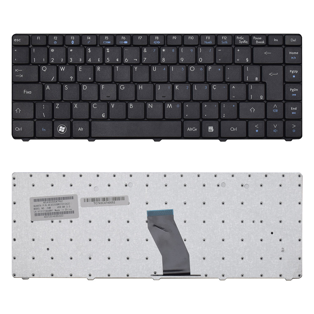 Teclado para Notebook Emachines D725