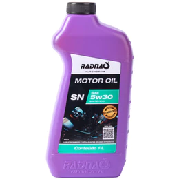 Óleo De Motor 5W30 API SN Sintético Radnaq 1 Litro