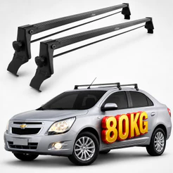 Rack Teto Bagageiro Cobalt 2011 12 13 14 15 16 17 18 2019 80kg Preto