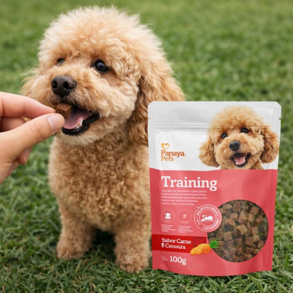 Petiscos P/ Adestrar Cães Training Papaya Carne Cenoura 100g — imagem 2 de 2
