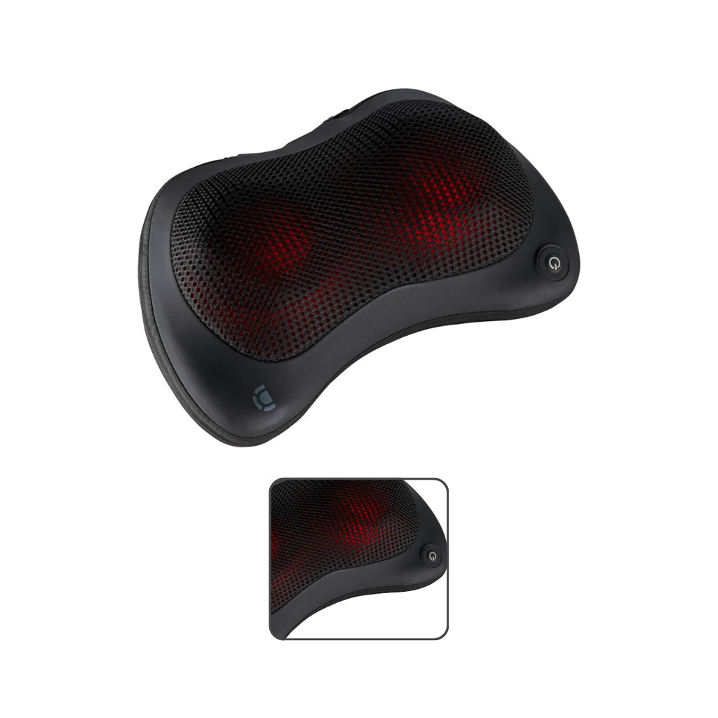 Almofada Massageadora Shiatsu Dellamed Bivolt Pescoço Lombar