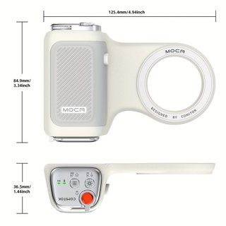 COMITOK Hobby Photography - Empunhadura Magnética para Câmera, com Botão de Obturador Sem Fio Removível, Empunhadura de 