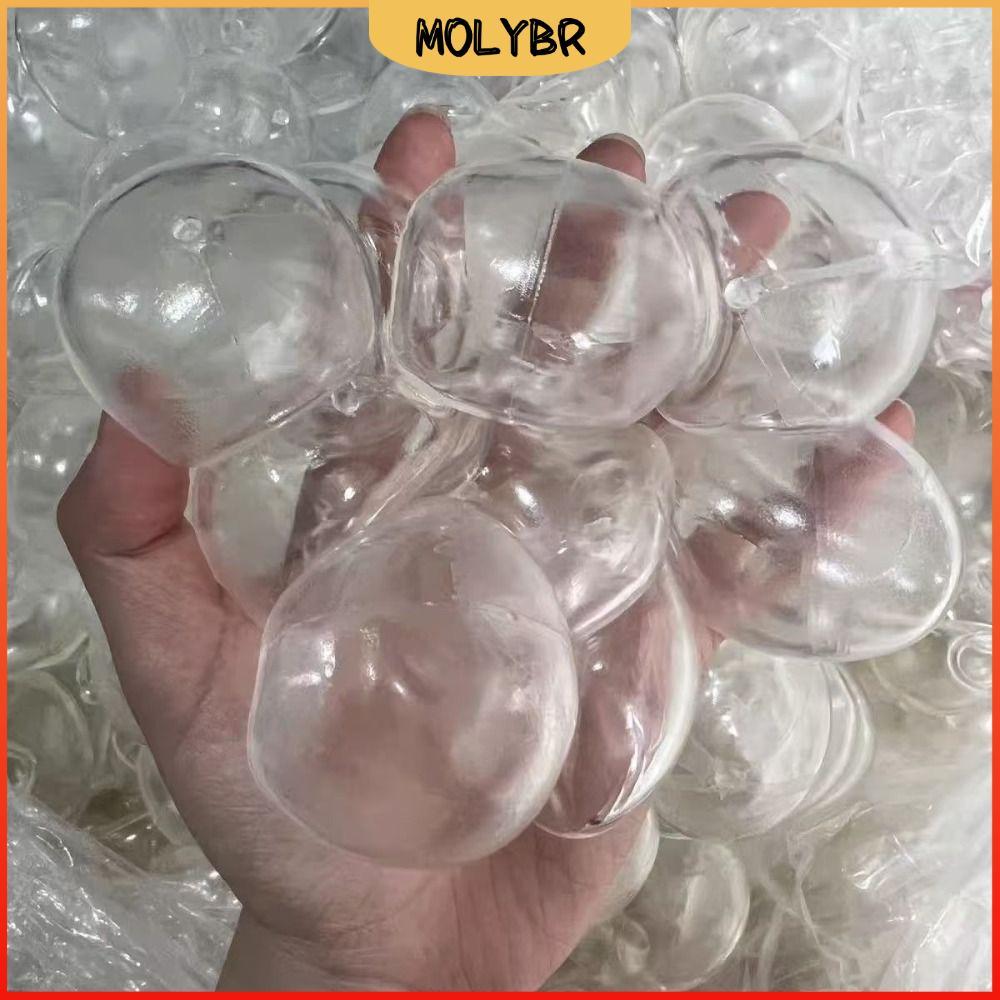 MOLYBR 10 Peças De Brinquedos De Apertar , Brinquedo De Bola De Ar TRP Mole , Formato De Esfera Sensorial De Recuperação
