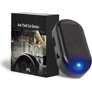 Luz de Alarme de Segurança Automotiva Genérica com LED e Sensor Antifurto - Preta, 1 Unidade, Interruptor Físico, Compat