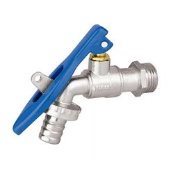 Torneira Esfera Metal Jardim Cadeado Bico Para Mangueira Tanque Garagem Área Externa 1/4v Uso Geral