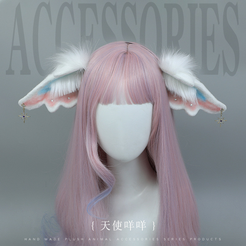 ARXO Orelhas de Animais Simuladas, Acessório de Moda para Cosplay e Transmissão ao Vivo, Acessório de Cabeça e Cabelo, T