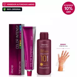 Kit Coloração Color Intensy Amend + OX 75ml Escolha a Sua Cor e Ganhe Um Par de Luvas!