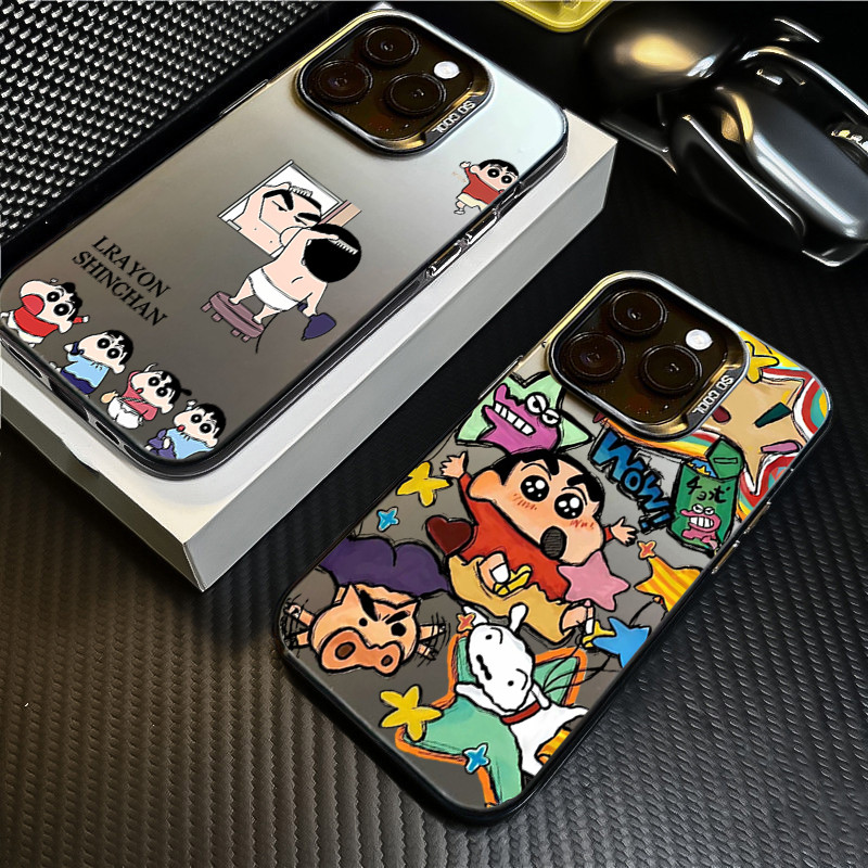 Crayon Shinchan Caso De Telefone Dos Desenhos Animados Para Samsung A16 A36 A26 A56 A06 4G A55 A54 A53 A52 5G A12 A32 Ca