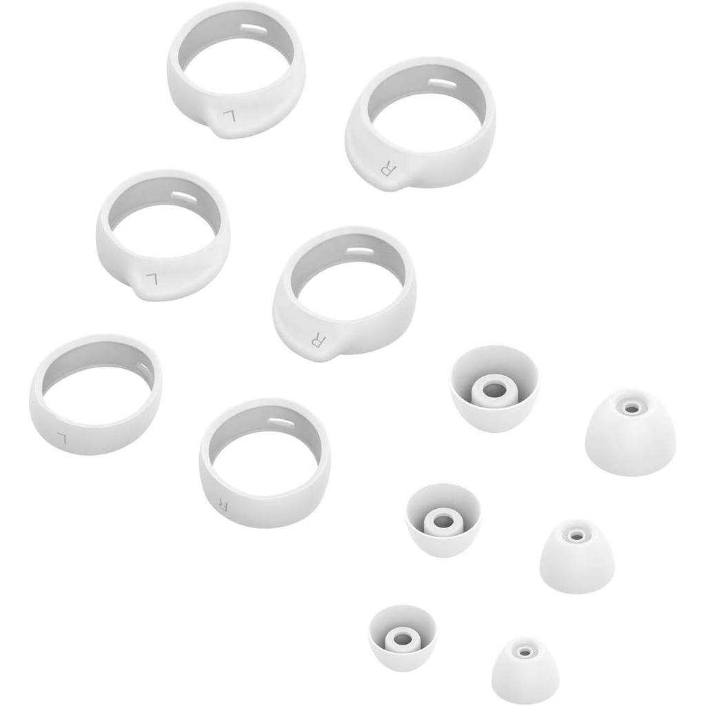 Kit de Substituição de Pontas de Ouvido e Ganchos de Orelha ALXCD para Fones de 