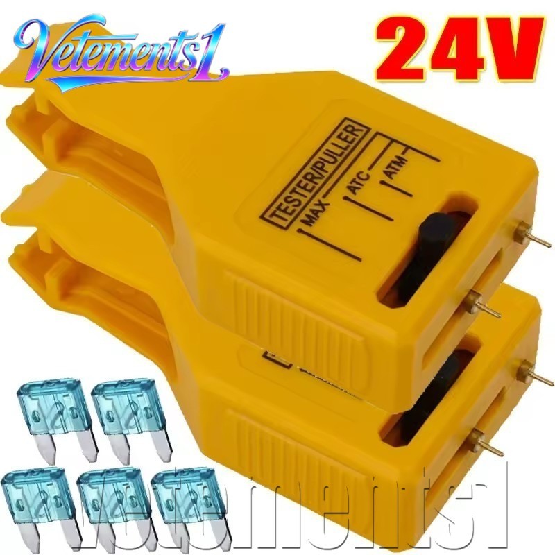[Frete Grátis] Testador De Fusível De Carro 2 Em 1-Kits De Solução De Problemas De Falha De Circuito-Ferramenta De Remoç