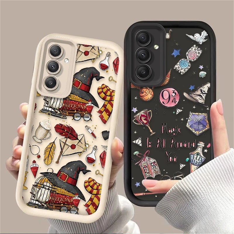 Case For Samsung Galaxy A54 A05S A05 A34 A24 A14 A53 A33 A23 A13 A52 A52S A32 A22 A12 A71 A51 A31 Magic Potters Wand Har