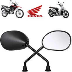 Par Retrovisor Honda Biz 125 110 100 Bros 125 150 160 Nxr Espelho Convexo Mod Original