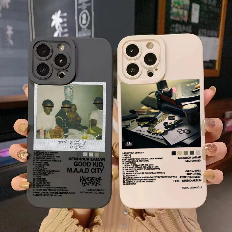 Capa de Telefone com Pôster do Rapper Kendrick Lamar para Samsung Galaxy A25 A56