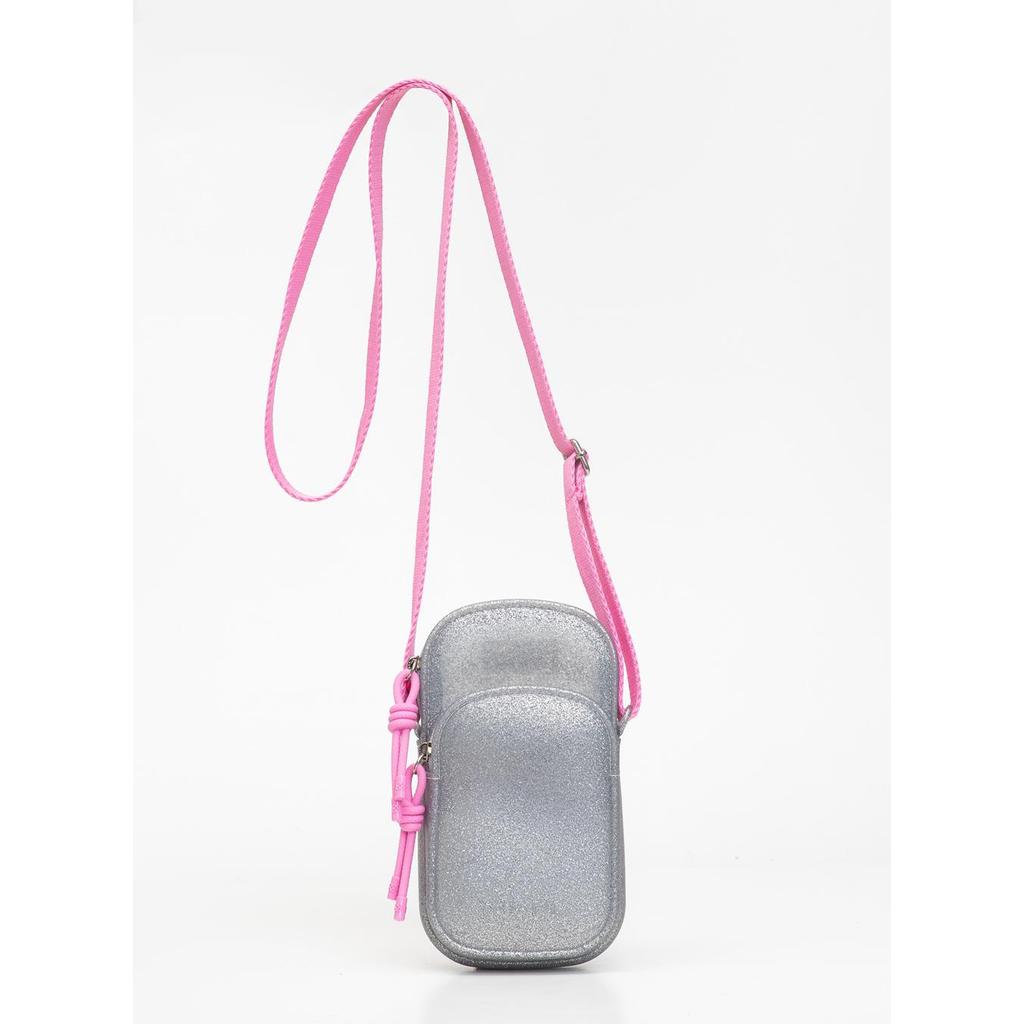 Bolsa Petite Jolie Fervo In Full Glitter Prata PJ11355IN
