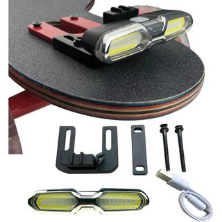 IWONDER V3.0 Luzes LED Recarregáveis por USB para Skateboard e Longboard, Acessórios Super Brilhantes para Skateboard El