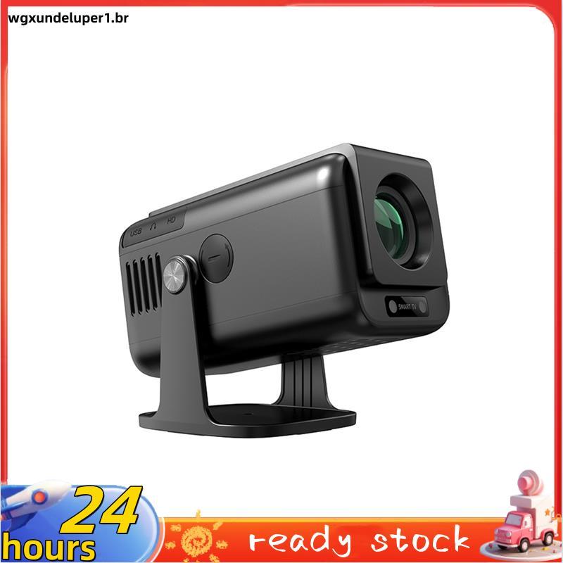 Projetor De TV Inteligente H320 Android 13 Wifi6 300 ANSI 180 ° Home Theater Flexível Do BT 5.0 Beamer 1920x1080P