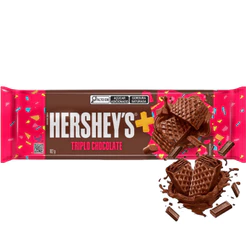 Hershey's Chocolate wafer mais triplo chocolate 102g