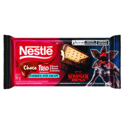 Nestlé Chocolate Chocotrio recheio de Cookies & Cream 90g