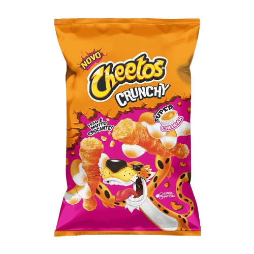 Cheetos Salgadinho Super Cheddar Elma Chips 47g